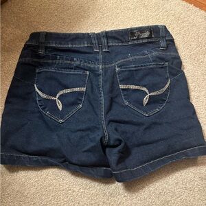 Blue Denim Women's Shorts